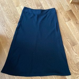 Size 12 NY&co Black pinstripe skirt